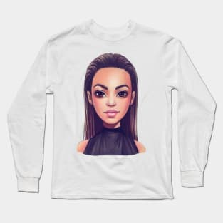 beauty girl Long Sleeve T-Shirt